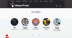 Desktop Screenshot of alientrick.com